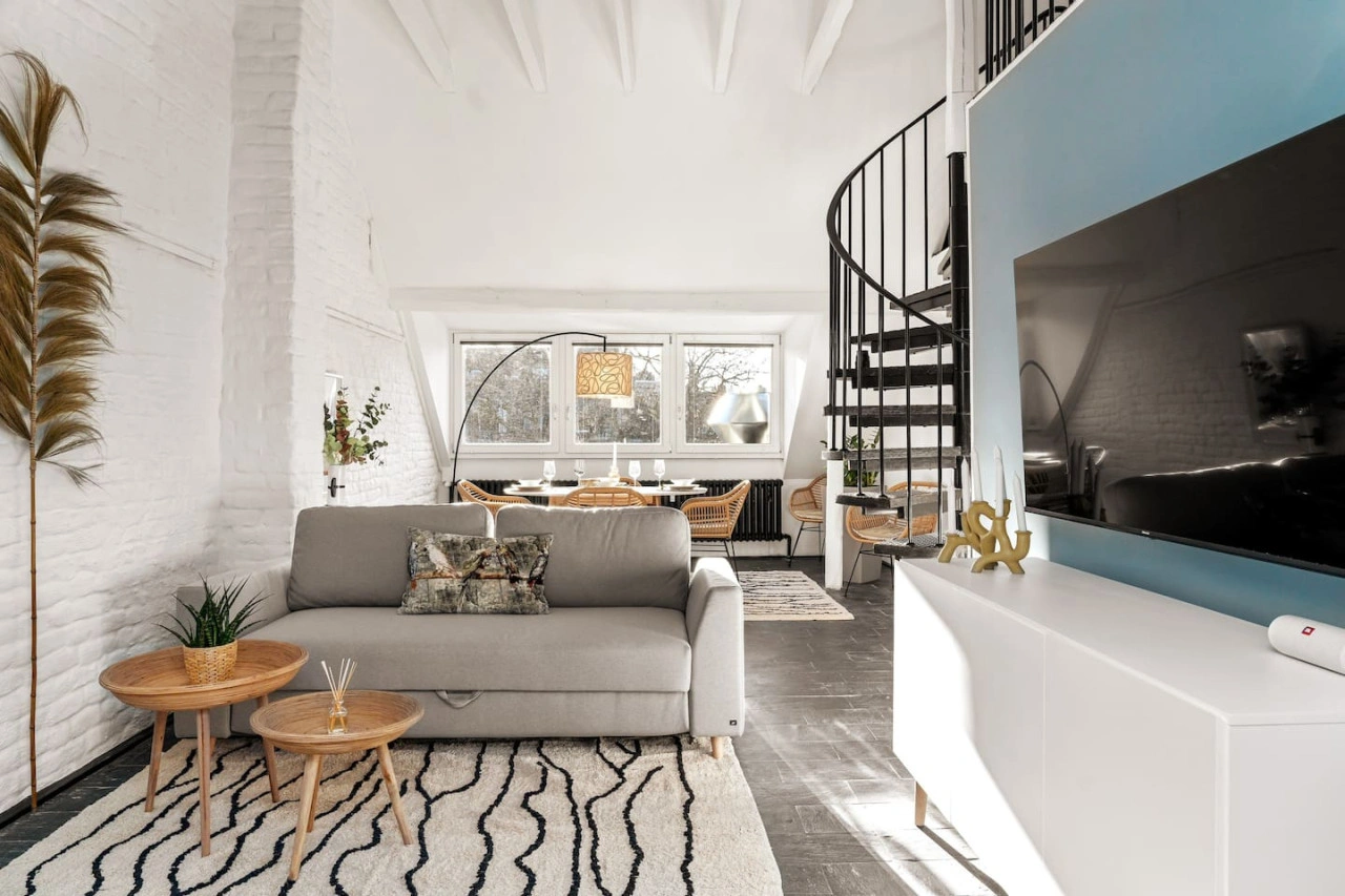 65qm *Design-Maisonette-Wohnung* bis 7 Personen